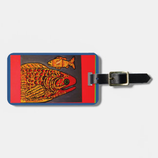Bright Fish Luggage Tag