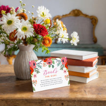 Bright Floral Books for Baby