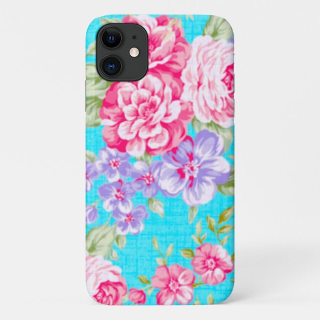 Bright floral Case-Mate iPhone case (Back)