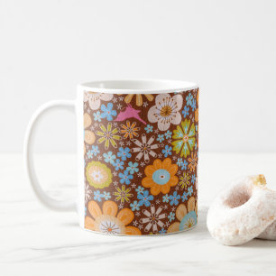 Bright Floral Coffee Mug