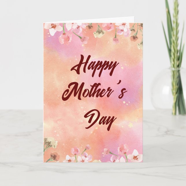 Bright Floral | Mother's Day 2025 Card (Front)