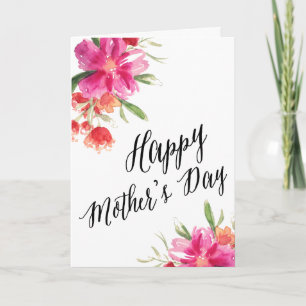 Bright Floral Mother's Day Card