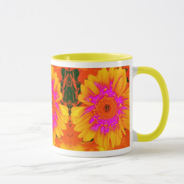 Bright Floral Mug (Right)