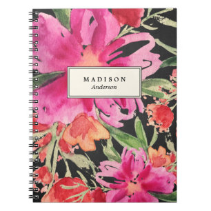 Bright Floral Note Book
