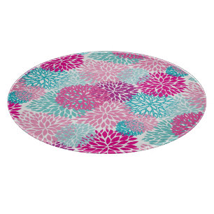 Bright Floral pattern 2 Cutting Board