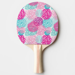 Bright Floral pattern 2 Ping Pong Paddle