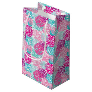 Bright Floral pattern 2 Small Gift Bag
