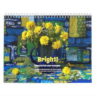 BRIGHT! Floral photography calendar