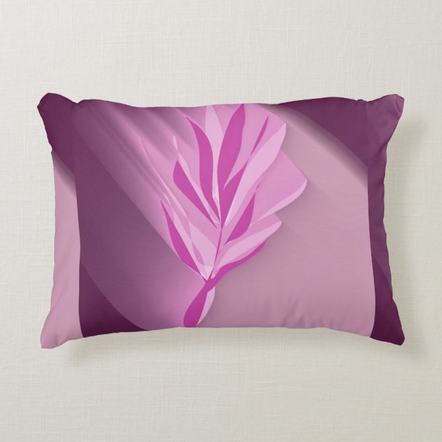 Bright flower. decorative cushion (Front)