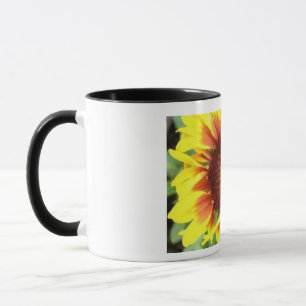 Bright flower mug