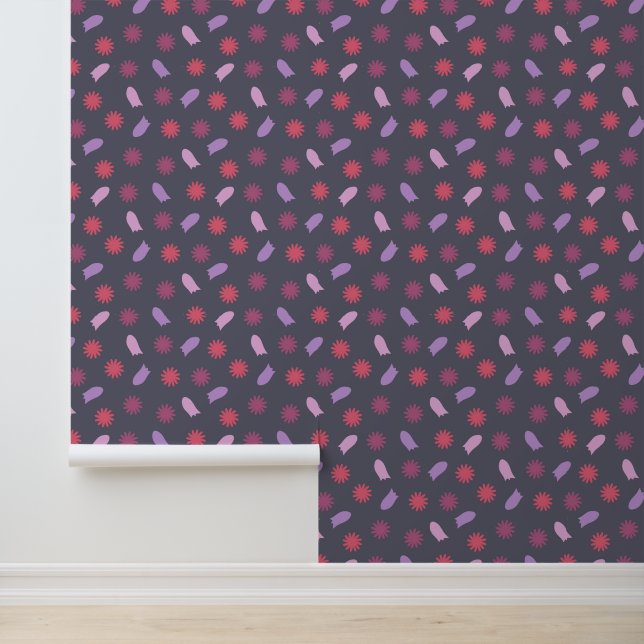 bright flower pattern wallpaper (Application)