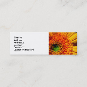 Bright Flower Profile Card