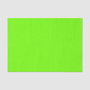Bright Fluorescent Neon Green Tissue Paper