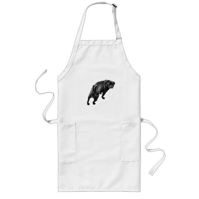 Bright Focus, Eager Form Long Apron (Front)