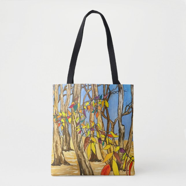 Bright Forest Tote Bag (Front)