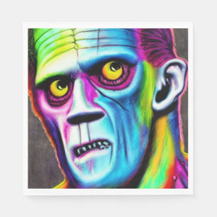 Bright Frankenstein Napkin