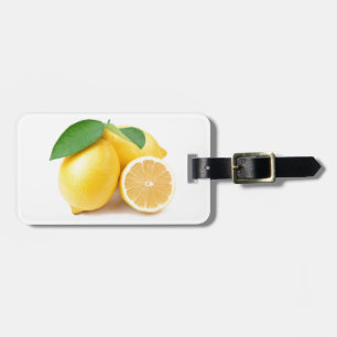 Bright & Fresh Yellow Lemons Luggage Tag