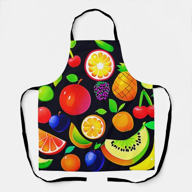 Bright Fruit Collection Apron (Front)