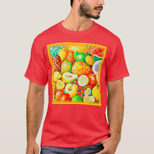 "Bright Fruits" Cute Painting. Buy Now T-Shirt