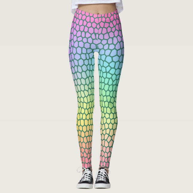 BRIGHT FUN ACTIVE LEGGINGS NEW (Front)