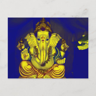 Bright Ganesh ! Postcard