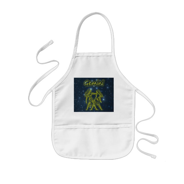 Bright Gemini Kids Apron (Front)