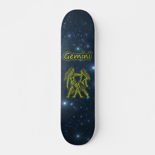 Bright Gemini Skateboard (Front)