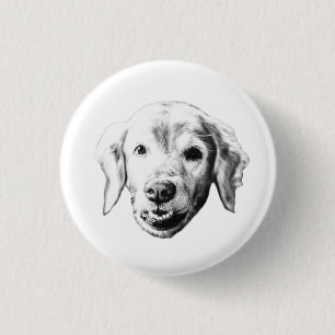 Bright Gentle Face 3 Cm Round Badge