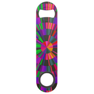 Bright Geometric Bar Key Speed Bottle Opener