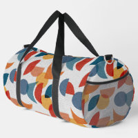 Bright Geometric Retro Abstract Midcentury Modern