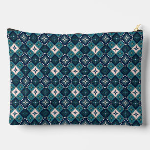 Bright Geometric Shapes Accessory Pouch