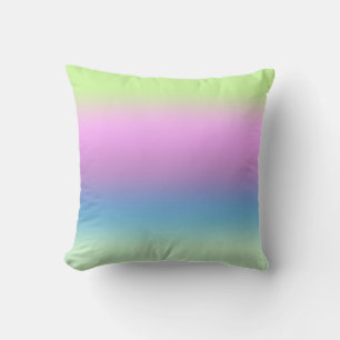 Bright gradient. cushion