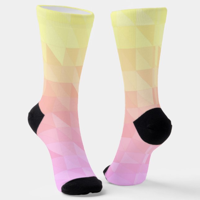 Bright Gradient  Socks (Angled)