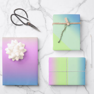Bright gradient. wrapping paper sheet