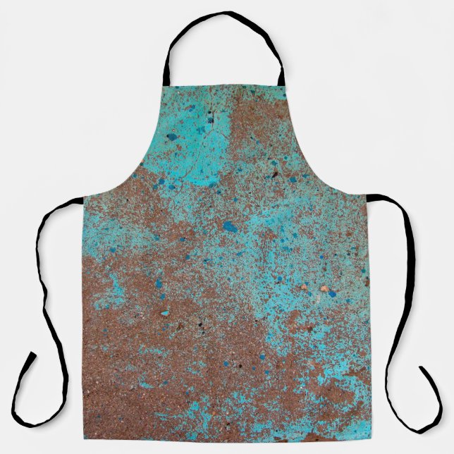 Bright graphics on the wall of the floorabstract,  apron (Front)