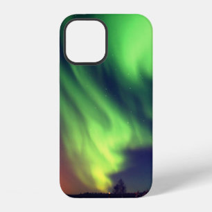 Bright Green Alaskan Northern Lights iPhone Case