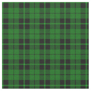 Bright green black green stripe plaid print2 fabric