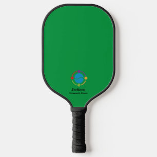 Bright Green Community Centre or Business Pickleball Paddle