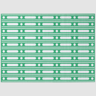 Bright Green Dots Border Decoupage Paper