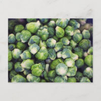 Bright Green Fresh Brussels Sprouts