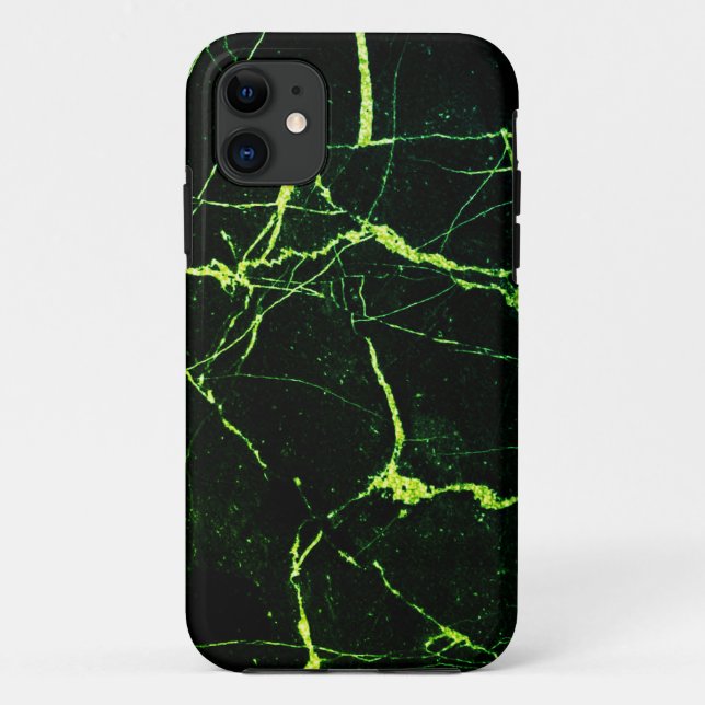 Bright Green Marble  Case-Mate iPhone Case (Back)