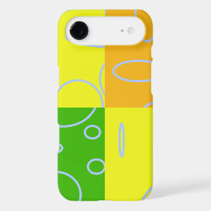 Bright Green Orange Yellow Light Blue Loop