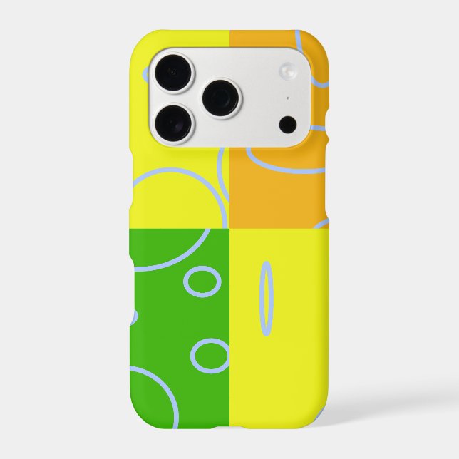 Bright Green Orange Yellow Light Blue Loop (Back)