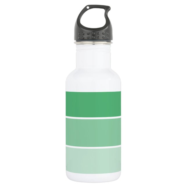 Bright Green Paint Samples 532 Ml Water Bottle (Front)