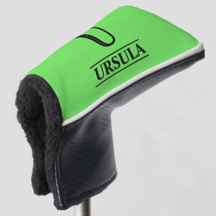Bright Green Putter Golf Head Cover