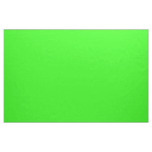 Bright green solid colour fabric