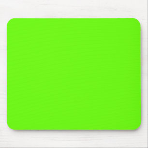 Bright green (solid colour) mouse pad