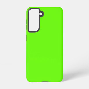Bright green (solid colour)  samsung galaxy case