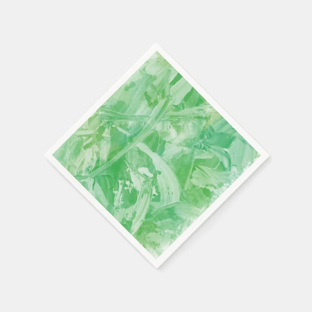 Bright Green Textured Napkin (Corner)