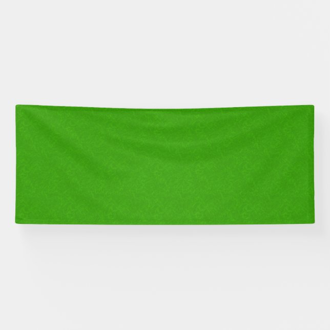 Bright green textured surface  swirling pattern banner (Horizontal)